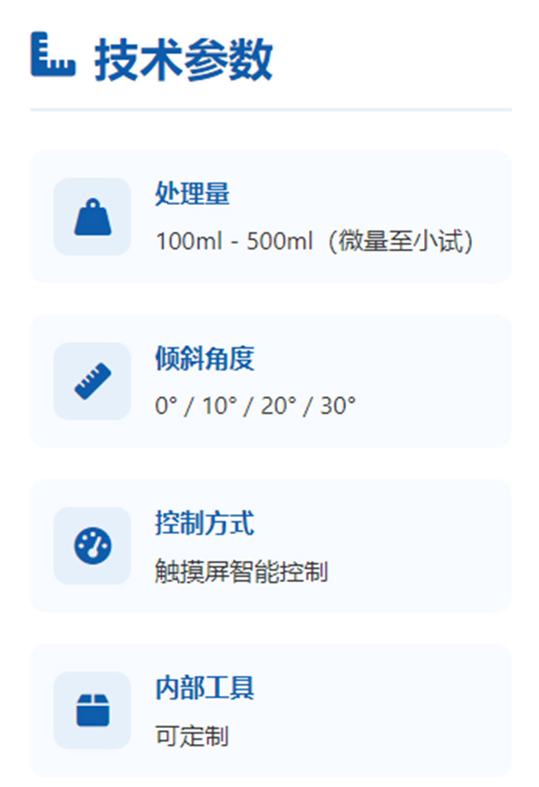 CEL1S實驗室混合造粒機技術參數 CEL1S實驗室混合造粒機技術參數